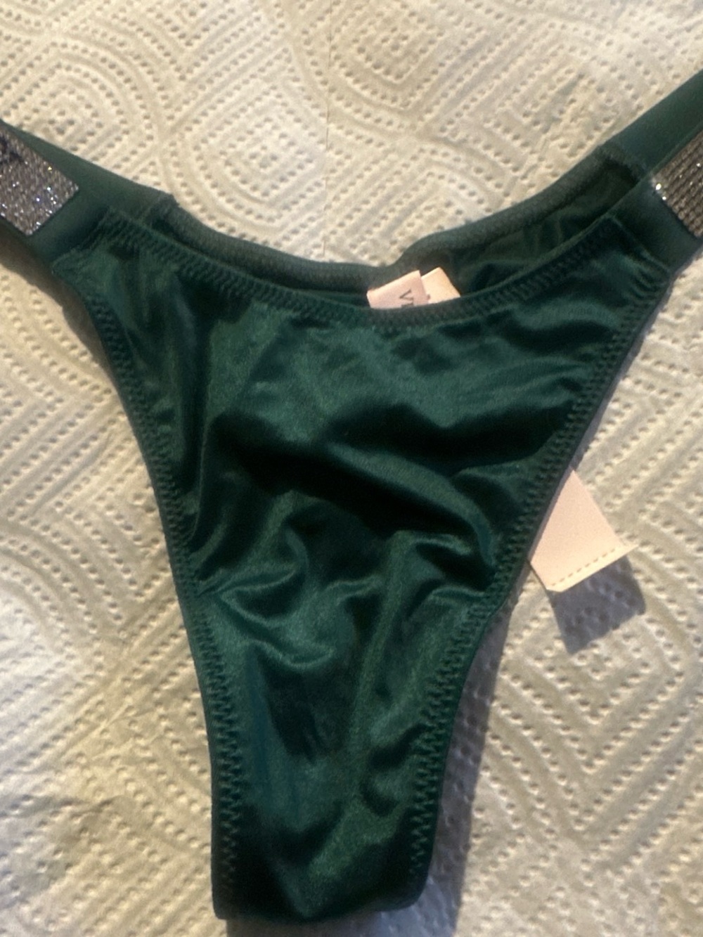 Victoria's Secret Deep Emerald Green Panty